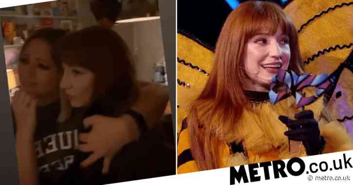 Kimberley Walsh weeps as Girls Aloud bandmate Nicola Roberts wins The Masked Singer as Queen Bee
