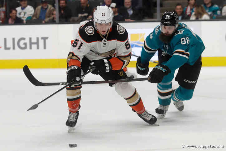 Ducks’ Troy Terry seeks goals after firing a season-high 9 shots Thursday