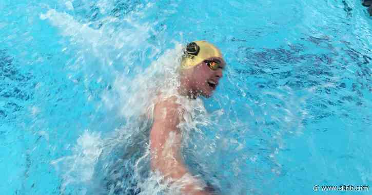 Record day for Lone Peak’s Jordan Tiffany at 6A swimming championships