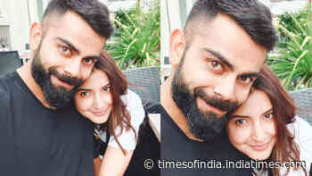 Virat Kohli cuddling wifey Anushka Sharma in this picture is just adorable!