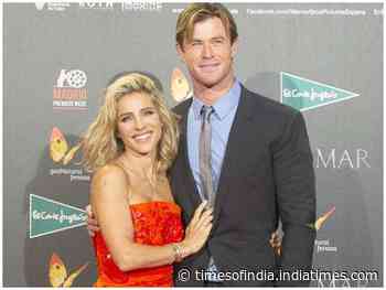 Chris Hemsworth and Elsa Pataky celebrate Valentine's Day - Times of India