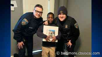 Baltimore Police Officers Team Up To Buy Boy New PS4 After Learning His Was Stolen - CBS Baltimore