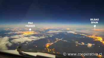[Video] Piloto grabó hermoso timelapse de vuelo desde París hasta Buenos Aires - Cooperativa.cl