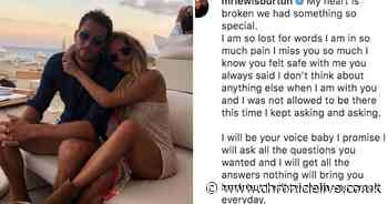 Heartbroken Lewis Burton's touching tribute to girlfriend Caroline Flack