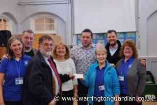 Popular dementia cafe handed £800 donation from Penketh Christmas fair