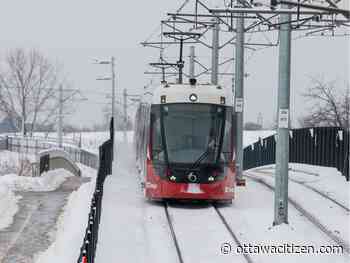 Confederation Line LRT adds a train, 8 trains in operation Saturday - Ottawa Citizen