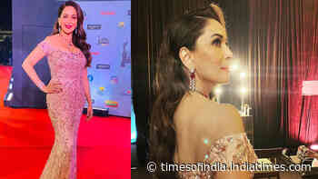 65th Amazon Filmfare Awards red carpet: Madhuri Dixit says she feels home when on stage