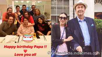 Karisma Kapoor misses Randhir Kapoor’s birthday celebration but shares picture of the ‘famjam’