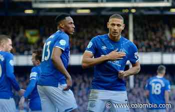 Premier League: Yerry Mina fue titular en la victoria de Everton ante Crystal Palace - Colombia.com