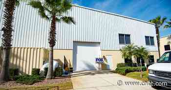 Take a look at how the NASCAR hangar shoot is created     - Roadshow