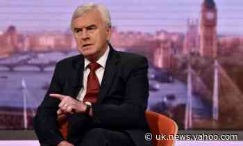 McDonnell warns UK faces decade of disappointment under Tories