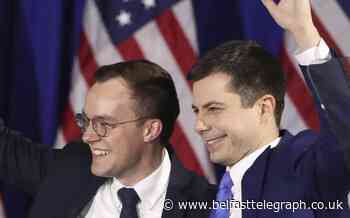 White House hopeful Pete Buttigieg says he is proud of his husband