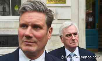 McDonnell and Starmer show split on Labour's Brexit stance