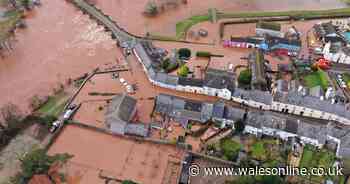 Crickhowell suffers worst flooding in 40 years as Storm Dennis hits the town