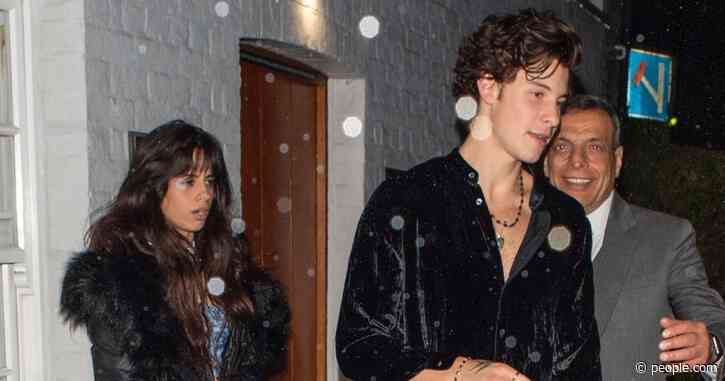 Camila Cabello and Shawn Mendes Dine at U.K. Restaurant on Their First Valentine's Day Together