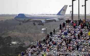 Donald Trump attends Daytona 500 car race as he gears up for re-election bid