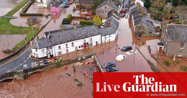 Storm Dennis: six severe flood warnings in place across England and Wales – latest news - The Guardian