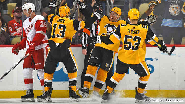 Hornqvist’s Three-Point Game Powers Penguins 5-1 Rout Of Red Wings
