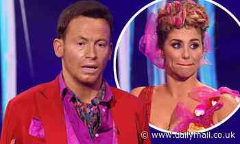 Caroline Flack: Joe Swash's sadness visible on Dancing on Ice