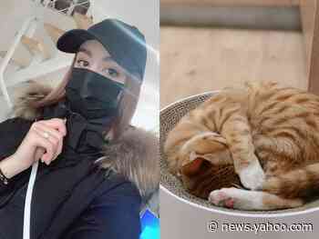 A 21-year-old Canadian woman in Wuhan says she won't evacuate because she can't abandon her cat. Here's what her life is like under lockdown.