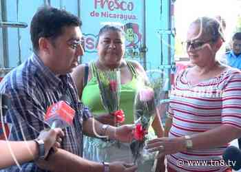 Feria del Amor y la Amistad en mercado Iván Montenegro de Managua - TN8 Nicaragua