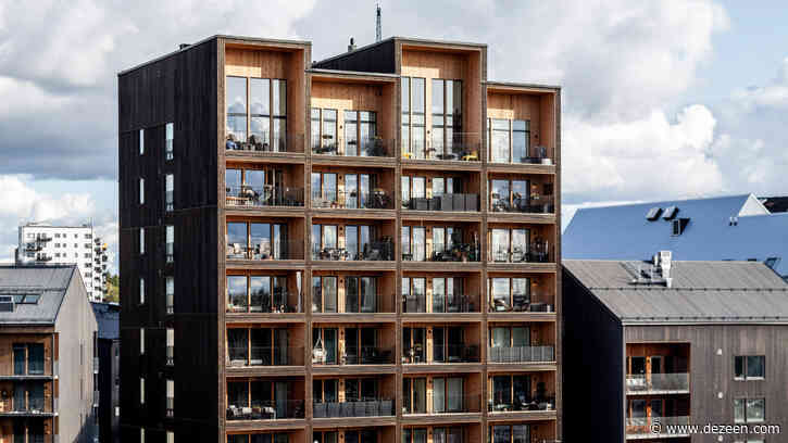 CF Møller Architects reveals Sweden's tallest timber building