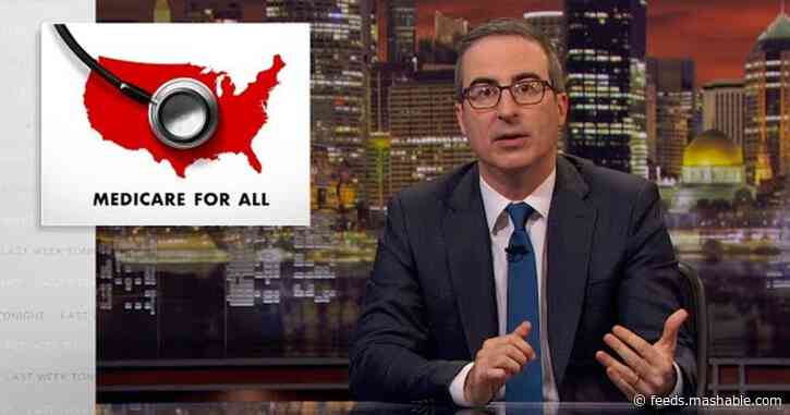John Oliver slams 'Medicare for All' critics in powerful monologue
