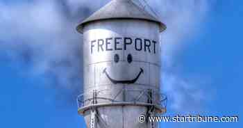 Iconic smiley water tower faces uncertain future in Freeport, Minn.
