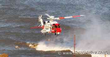 Man airlifted to hospital after suffering suspected broken leg on County Durham beach