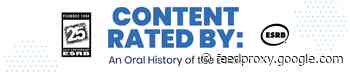 Content Rated By: Reflecting on the ESRB’s 25-year journey