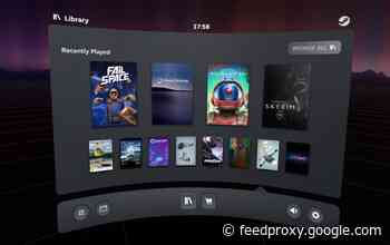 SteamVR beta adds new dashboard, Oculus Quest icon