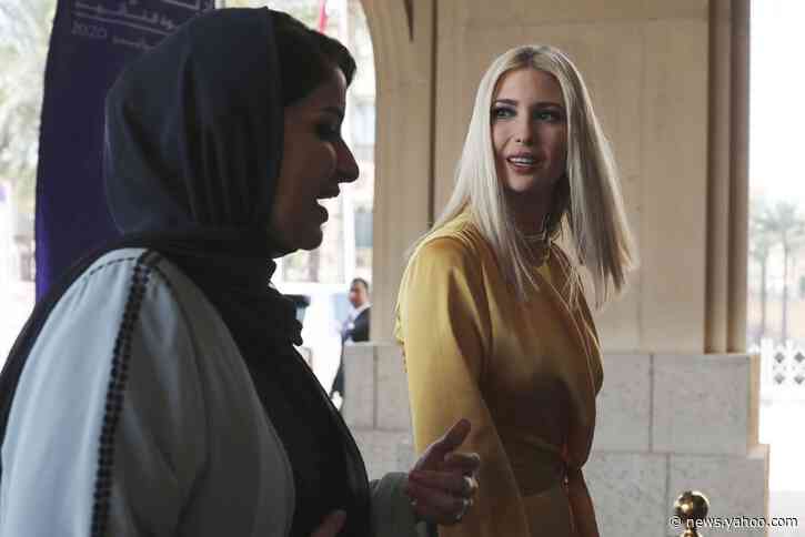 Ivanka Trump lauds Saudi, UAE on women's rights reforms