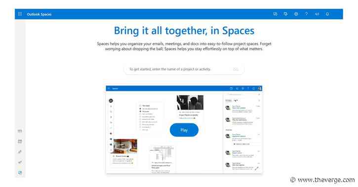 Leaked video reveals Microsoft’s new Outlook ‘Spaces’ feature