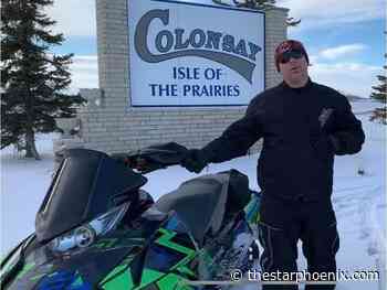 Sask man spreads the word about first responder PTSD on snowmobile - Saskatoon StarPhoenix