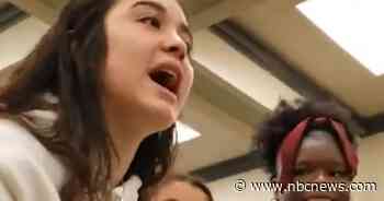 Teacher allegedly told student who didn't stand for national anthem, 'go back to your country' - NBC News