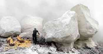 Meet the Sulfur Miners Risking Their Lives Inside a Volcano
