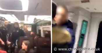 Watch: The ugly incident that happened with Newcastle players on train back from London