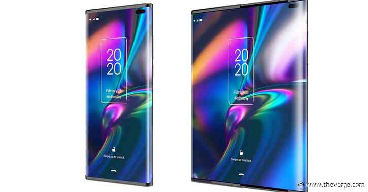 Leaked images show TCL prototype phone with expandable, slide-out display