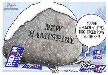 Biden between a rock and a hard place: Political Cartoons