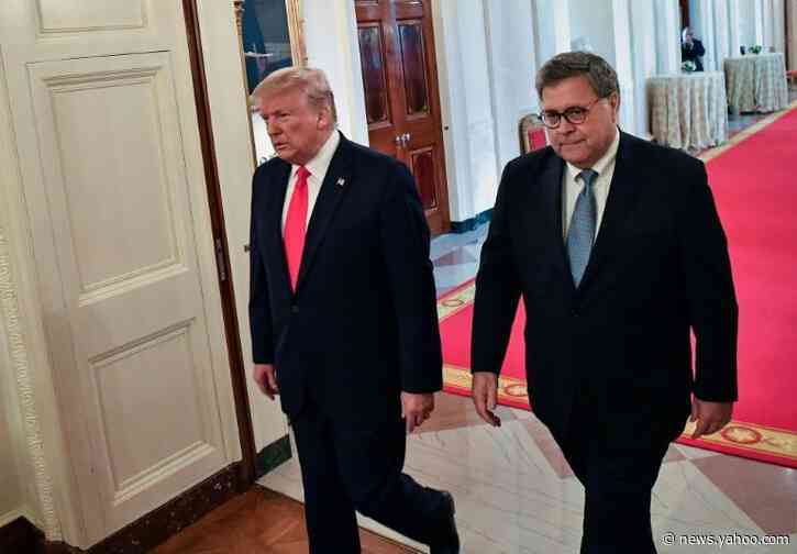 Former US Justice officials call for Barr's resignation