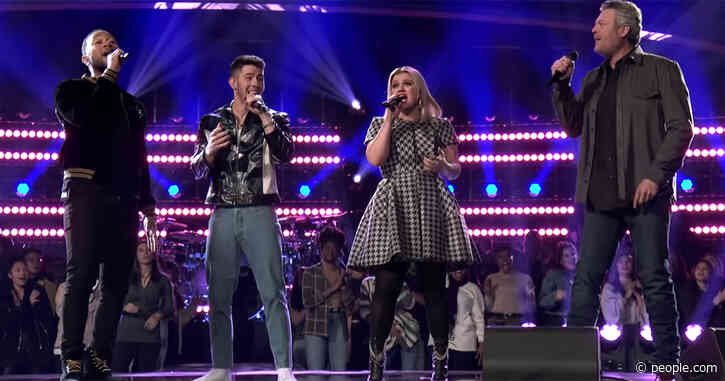 The Voice: Nick Jonas Kicks Off New Coaching Gig with All-Star 'Jealous' Performance — Watch