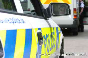 Police car involved in crash in Parker Street, Warrington  town centre