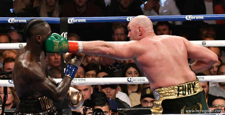 Deontay Wilder-Tyson Fury heavyweight title bout headlines TV lineup