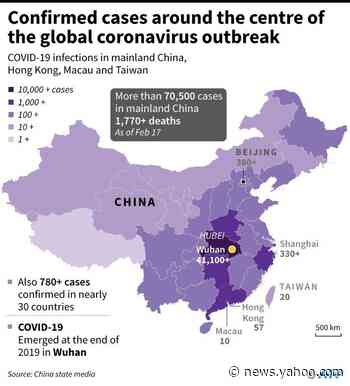 The global spread of the new coronavirus: Where is it?