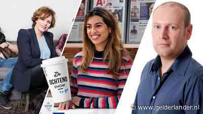 Schrijver Anton Slotboom en puberexpert Marina van der Wal in Ochtend Show to go