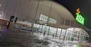The devastation left by Storm Dennis in Blaenau Gwent
