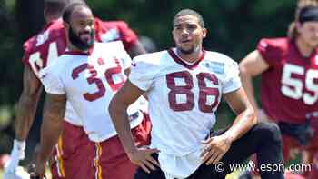 Redskins' Reed remains in concussion protocol