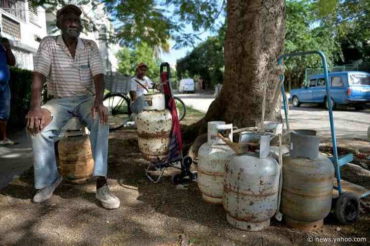 Cuba burning tires to power factory as US oil sanctions bite