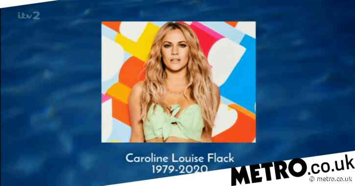 Caroline Flack remembered by Love Island in heartbreaking and poignant tribute by Iain Stirling