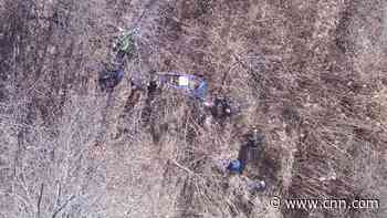 Police drone finds blind man in the woods after he went missing for 33 hours